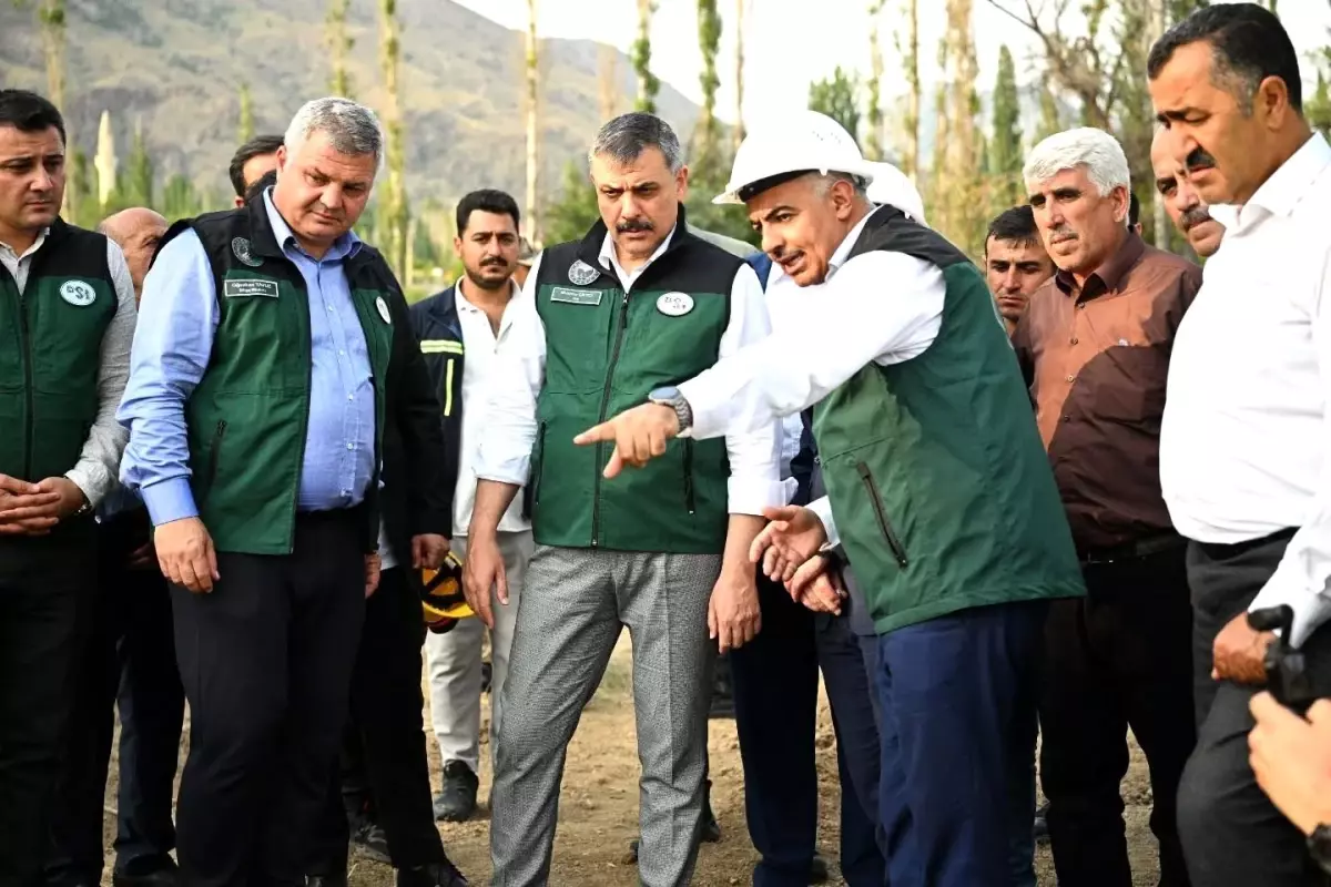 Erzurum Oltu’da Sulama Projesi İlerliyor