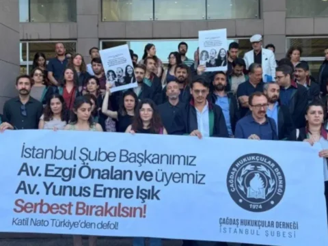 Nato operasyonunda tutuklanan avukatlar icin basin aciklamasi yapilacak hukuk orgutlerinden caglayan cagrisi bxrIcP5k